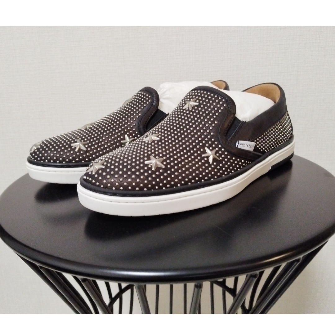 おすすめポイント JIMMY CHOO ジミーチュウ GROVE スタッズ スリッポン