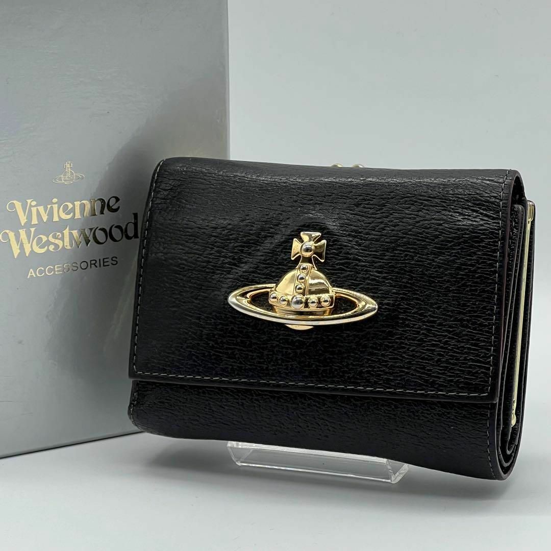 折り財布✨️美品✨️Vivienne Westwood 三つ折財布 がま口財布