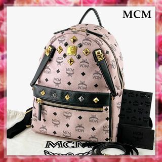 MCM - 【中古美品 全国送料無料】MCM バックパック スタッズ リュック