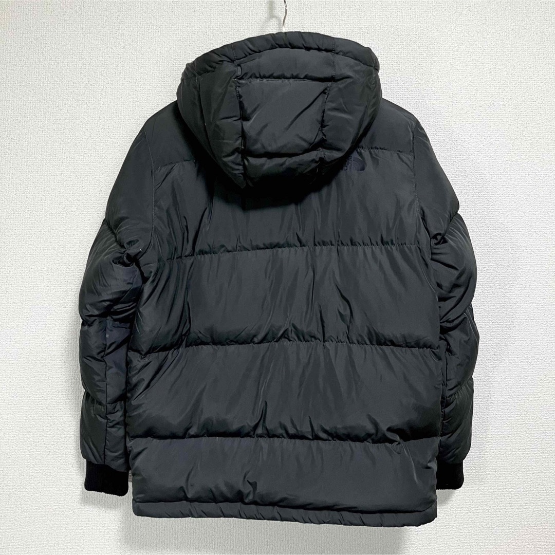 THE NORTH FACE(ザノースフェイス)の美品人気 ノースフェイス ダウンジャケット US限定 メンズM相当 ダークグレー メンズのジャケット/アウター(ダウンジャケット)の商品写真