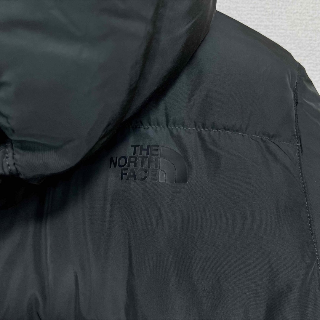 THE NORTH FACE(ザノースフェイス)の美品人気 ノースフェイス ダウンジャケット US限定 メンズM相当 ダークグレー メンズのジャケット/アウター(ダウンジャケット)の商品写真