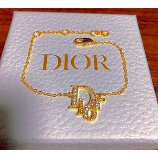 クリスチャンディオール　ブレスレット　DIOR レザー ブラウン 希少