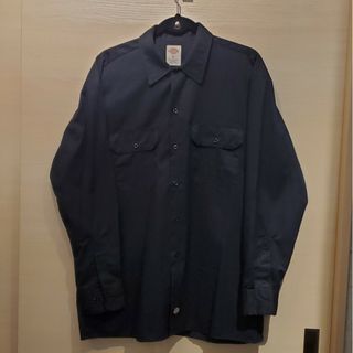 ディッキーズ(Dickies)のディッキーズ　ワークシャツL　試着のみ(シャツ)