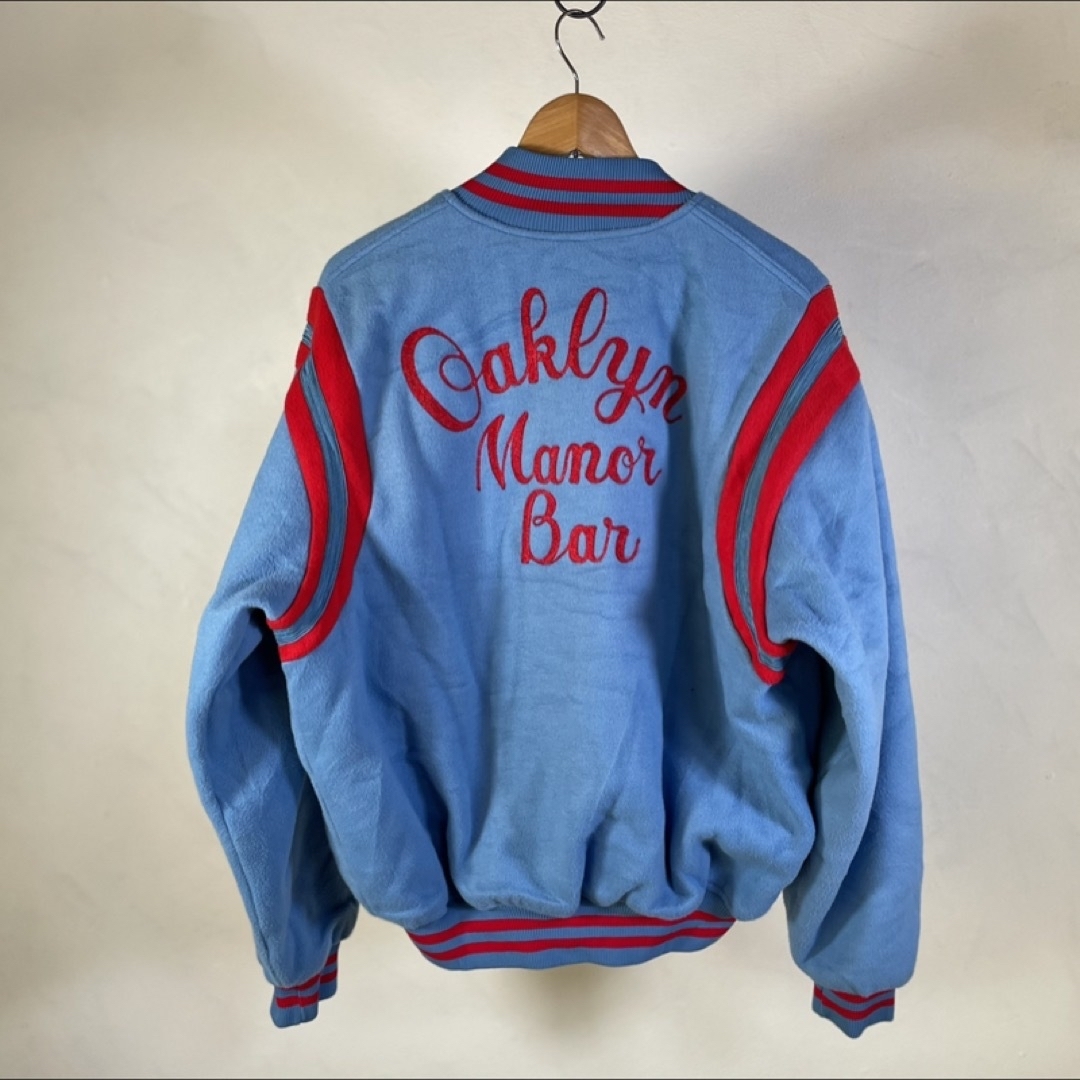 70s DeLong Varsity Jacket 米国製スタジャン 新品未使用