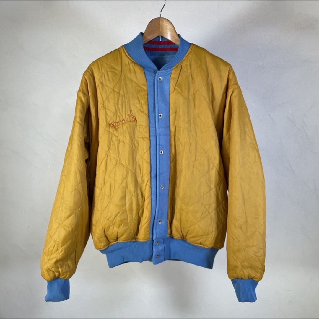 70s DeLong Varsity Jacket 米国製スタジャン 新品未使用