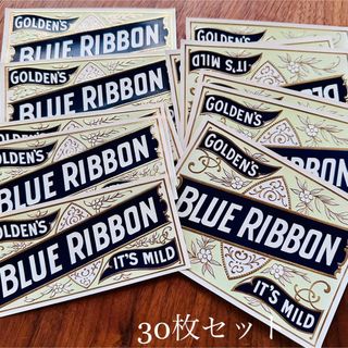 ヴィンテージ シガーラベル 30枚セット BLUE RIBBON(印刷物)