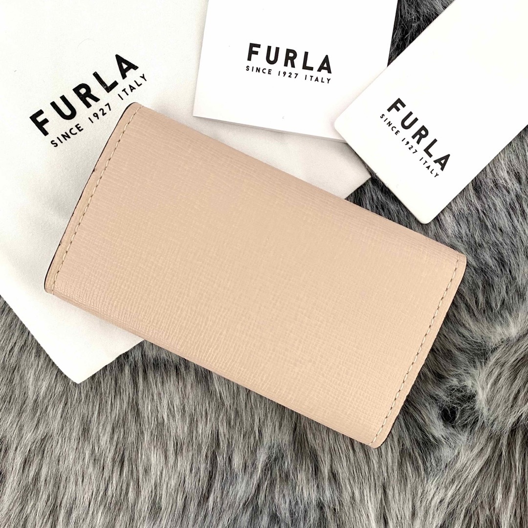 Furla - 新品☆ FURLA ライトベージュ レザー キーケースの通販 by