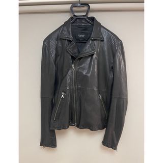 バーバリーブラックレーベル(BURBERRY BLACK LABEL)の【バーバリーブラックレーベル】ラムレザーライダース(ライダースジャケット)