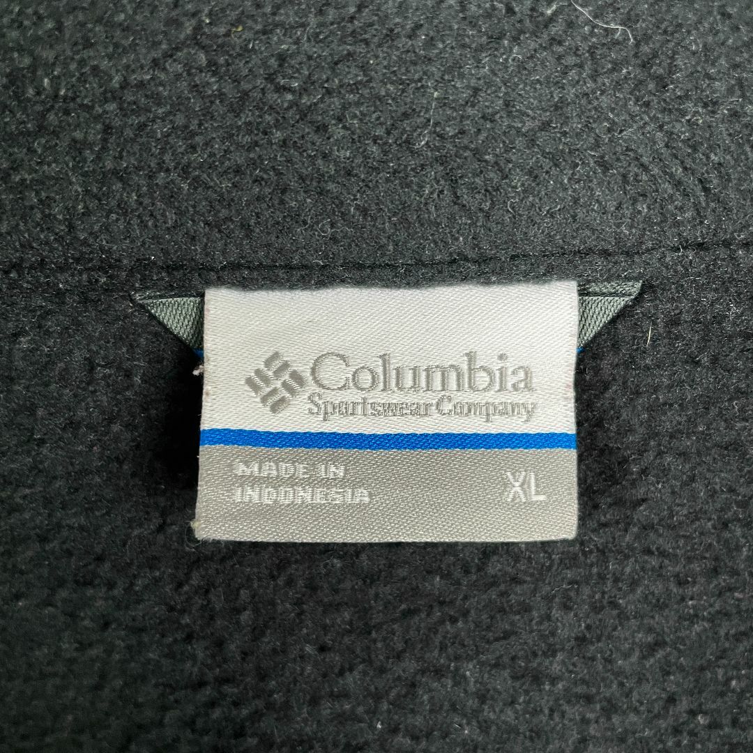 Columbia(コロンビア)の秋冬 コロンビア フルジップ フリース ブルゾン アウター 黒 US/XL メンズのジャケット/アウター(ブルゾン)の商品写真