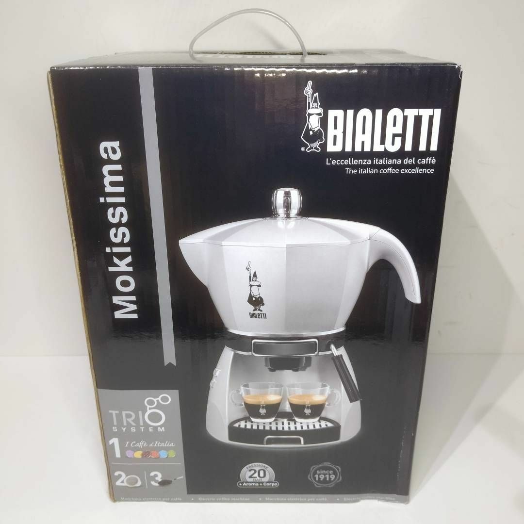 【未使用】 BIALETTI ビアレッティ エスプレッソマシン シルバー 未開封 スマホ/家電/カメラの調理家電(エスプレッソマシン)の商品写真