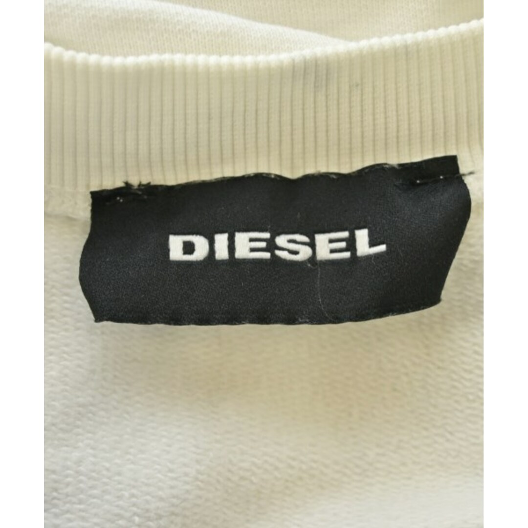 DIESEL(ディーゼル)のDIESEL ディーゼル スウェット XXL 白 【古着】【中古】 メンズのトップス(スウェット)の商品写真