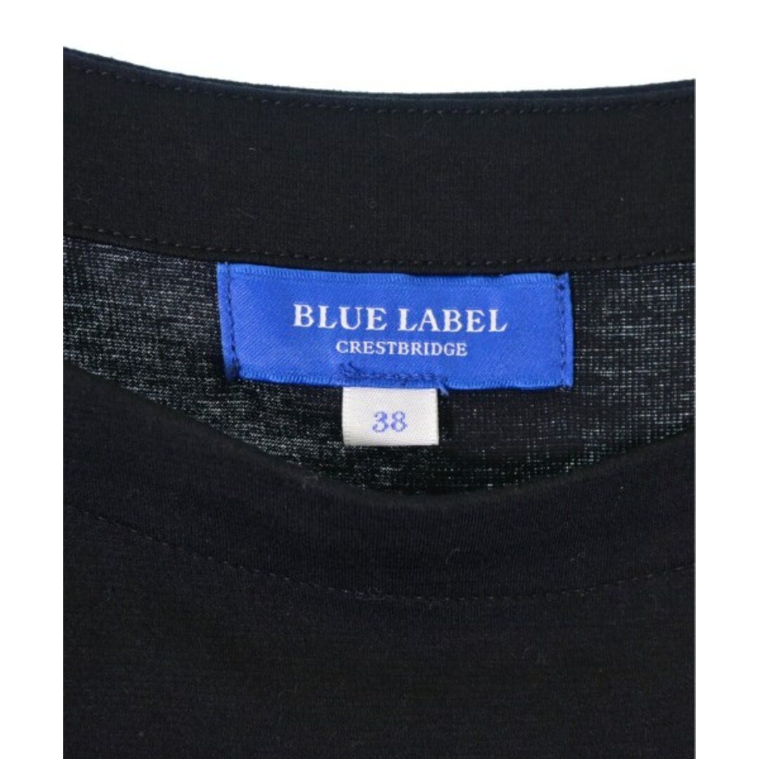 BLUE LABEL CRESTBRIDGE(ブルーレーベルクレストブリッジ)のBLUE LABEL CRESTBRIDGE ワンピース 38(M位) 黒 【古着】【中古】 レディースのワンピース(ひざ丈ワンピース)の商品写真