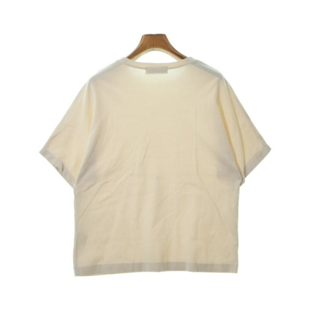 ebure - ebure エブール Tシャツ・カットソー 38(M位) ベージュ 【古着
