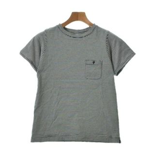 ビームスボーイ(BEAMS BOY)のBEAMS BOY Tシャツ・カットソー -(M位) 黒x白(ボーダー) 【古着】【中古】(カットソー(半袖/袖なし))