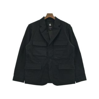 ジースター(G-STAR RAW)のG-STAR RAW ジースターロー カジュアルジャケット L 黒 【古着】【中古】(テーラードジャケット)