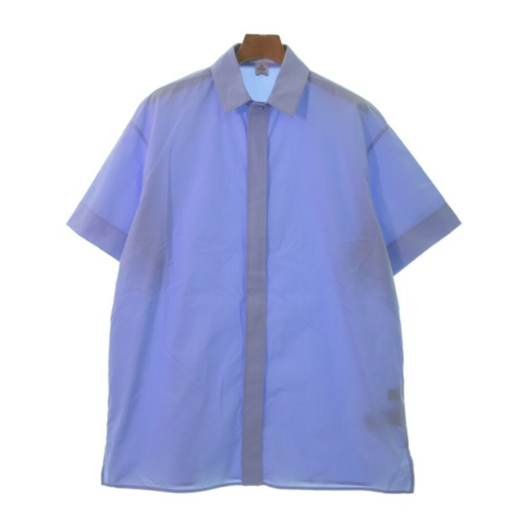 THE RERACS ザリラクス カジュアルシャツ 48(L位) 青なし伸縮性