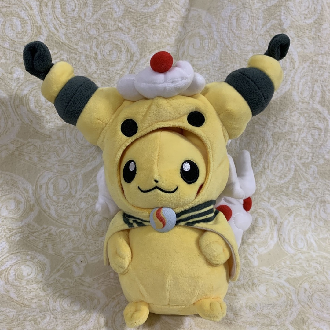 ポケモン　ぬいぐるみ　ポンチョ　メガデンリュウ　ピカチュウおもちゃ/ぬいぐるみ