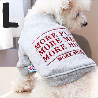 ペット服 もこもこ かわいい 小型犬 フリース素材 冬着 トレーナー L14(ペット服/アクセサリー)
