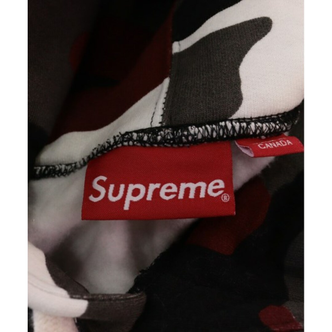 Supreme(シュプリーム)のSupreme シュプリーム パーカー L グレーx赤x黒等(迷彩) 【古着】【中古】 メンズのトップス(パーカー)の商品写真