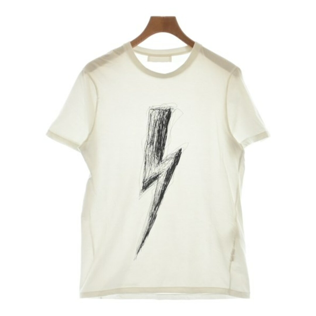 NEIL BARRETT(ニールバレット)のNeil Barrett ニールバレット Tシャツ・カットソー -(L位) 白 【古着】【中古】 メンズのトップス(Tシャツ/カットソー(半袖/袖なし))の商品写真