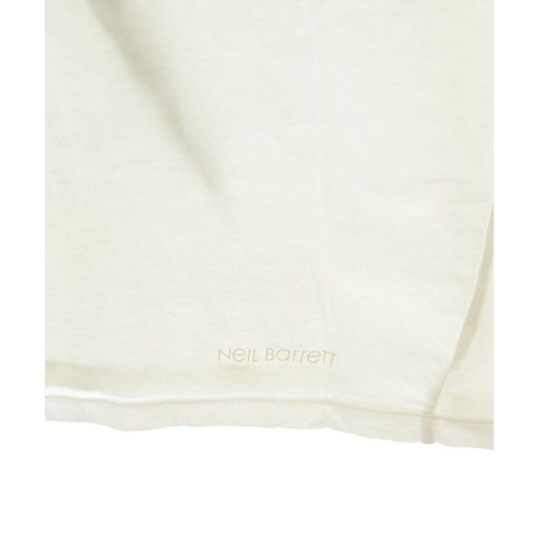 NEIL BARRETT(ニールバレット)のNeil Barrett ニールバレット Tシャツ・カットソー -(L位) 白 【古着】【中古】 メンズのトップス(Tシャツ/カットソー(半袖/袖なし))の商品写真