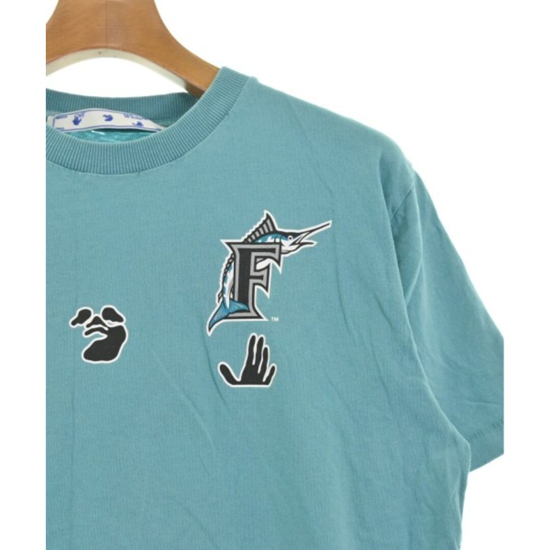 OFF-WHITE - OFF-WHITE オフホワイト Tシャツ・カットソー M 緑 【古着