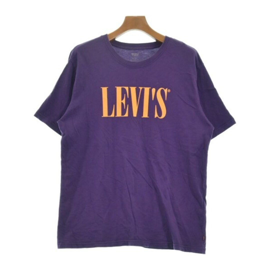 Levi's(リーバイス)のLevi's リーバイス Tシャツ・カットソー M 紫 【古着】【中古】 メンズのトップス(Tシャツ/カットソー(半袖/袖なし))の商品写真