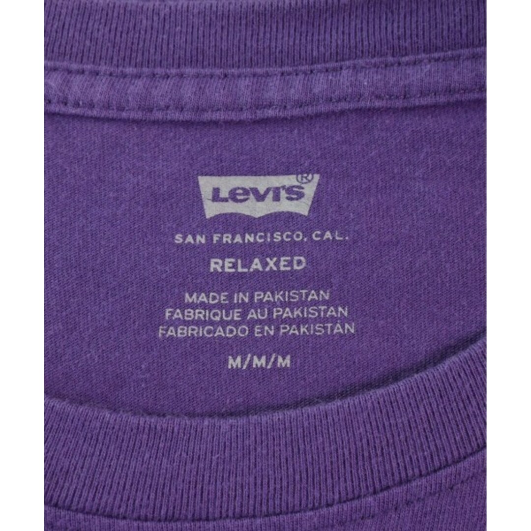 Levi's(リーバイス)のLevi's リーバイス Tシャツ・カットソー M 紫 【古着】【中古】 メンズのトップス(Tシャツ/カットソー(半袖/袖なし))の商品写真