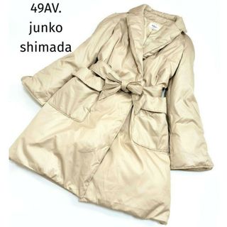 ジュンコシマダ(JUNKO SHIMADA)の【極美品】49AV. junko shimada　ロングダウン　ベルテッド(ダウンコート)