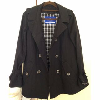 バーバリーブルーレーベル(BURBERRY BLUE LABEL)のバーバリー ブルーレーベル コート ショート ライナー クレストブリッジ(トレンチコート)