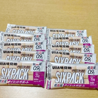 ユーハミカクトウ(UHA味覚糖)のUHA味覚糖　プロテインバー　SIXPACK     クランベリー味　10袋(プロテイン)