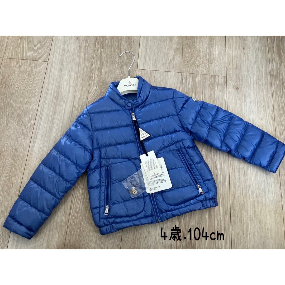 MONCLER - MONCLER KIDS ライトダウンジャケット104cmの通販 by