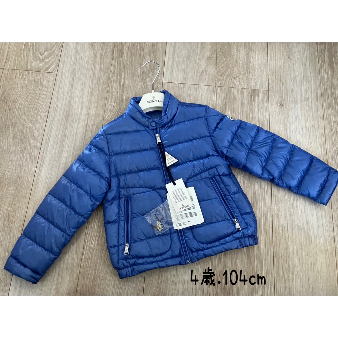 MONCLER - MONCLER KIDS ライトダウンジャケット104cmの通販 by ...