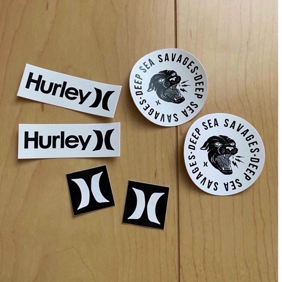 Hurley(ハーレー)のHurley ステッカー6枚セット スポーツ/アウトドアのスポーツ/アウトドア その他(サーフィン)の商品写真