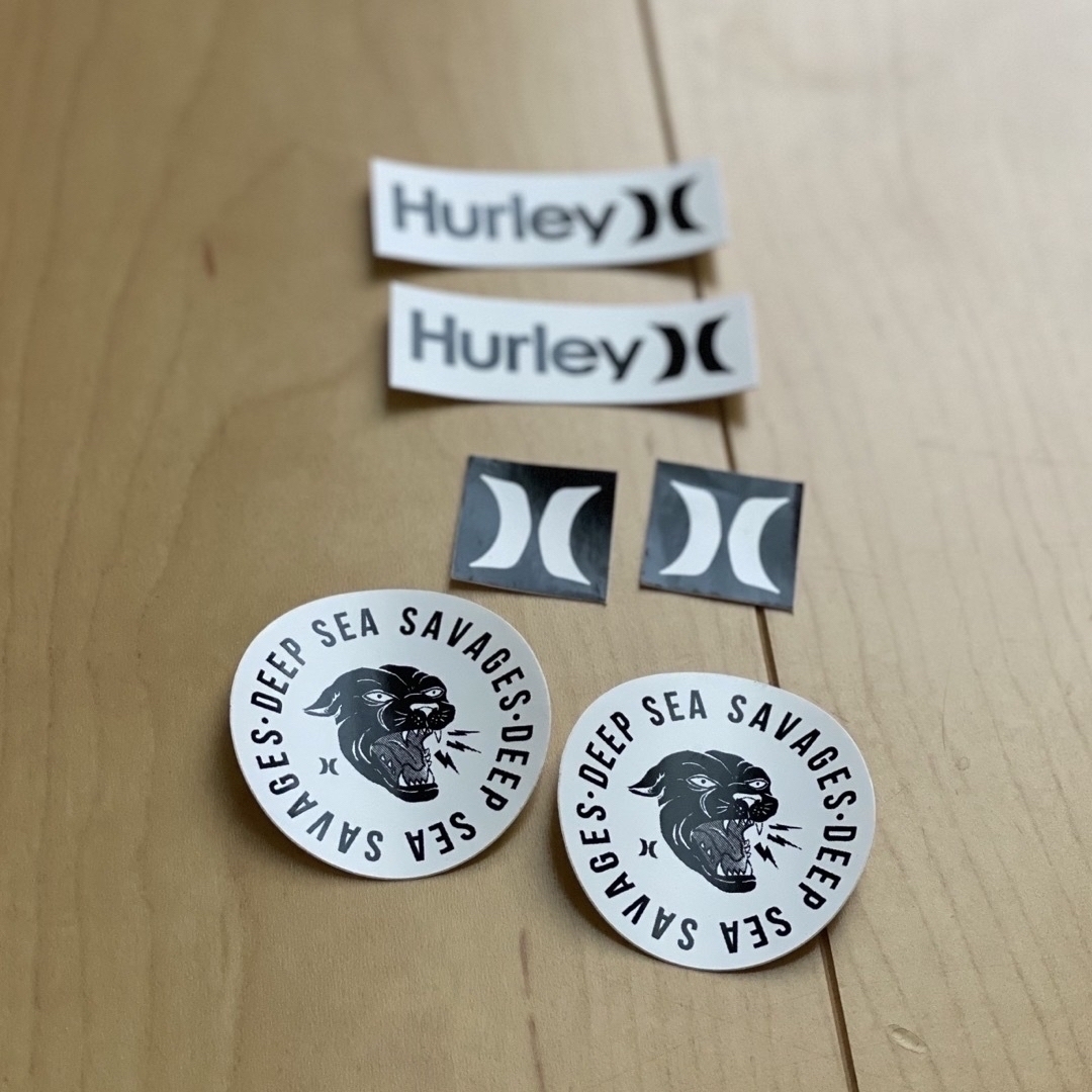 Hurley(ハーレー)のHurley ステッカー6枚セット スポーツ/アウトドアのスポーツ/アウトドア その他(サーフィン)の商品写真