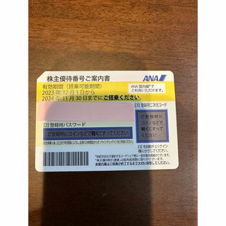 エーエヌエー(ゼンニッポンクウユ)(ANA(全日本空輸))のANA株主優待1枚＆冊子1冊(航空券)