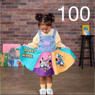 シマムラ(しまむら)の新品★LITTC リトシー 100 ワンピース Disney ディズニー ミニー(ワンピース)