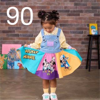 しまむら - 新品☆LITTC リトシー 90 ワンピース Disney ディズニー