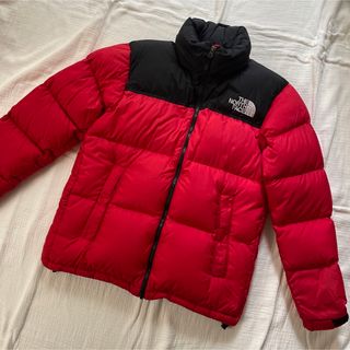 ノースフェイス(THE NORTH FACE) ダウンジャケット（レッド/赤色系）の ...