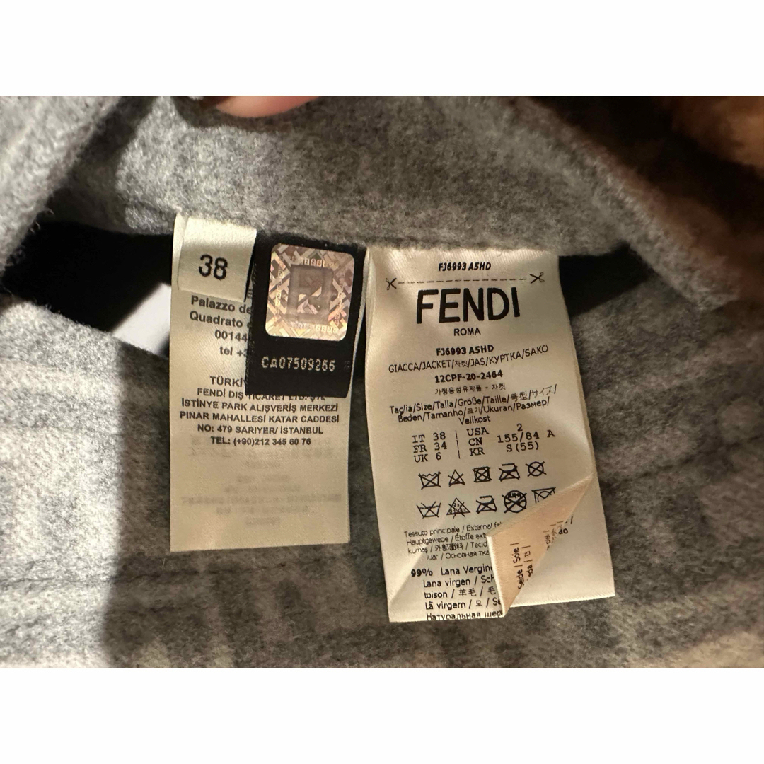 FENDI - FENDI ジャケット ショートコート 36の通販 by pink FENDI - FENDI ジャケット ショートコート 36の通販 by pink
