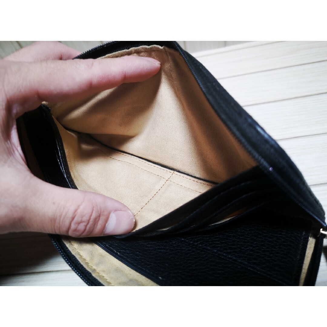 ATAO(アタオ)の【直営店限定モデル】ATAO アタオ長財布 limo メッシュ ブラック レディースのファッション小物(財布)の商品写真