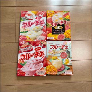 ハウスショクヒン(ハウス食品)のハウス食品 フルーチェ 4種 まとめ売り(菓子/デザート)