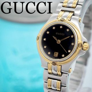 Gucci - 688【美品】GUCCI グッチ時計 レディース腕時計 11Pダイヤ