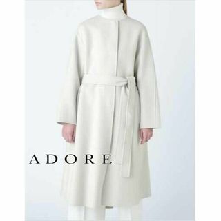 ADORE - お値下げ❣️ADOREアドーア モーフィングチェックコート美品の ...