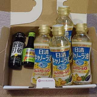 ニッシンショクヒン(日清食品)のキャノーラ油　コレステロール０　ソルマック　眠眠打破(その他)