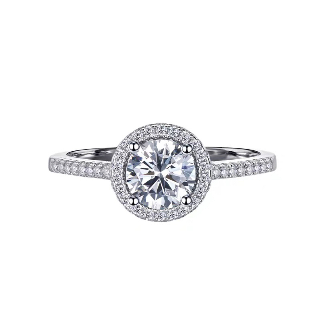 エレガント プロポーズ リング 婚約指輪 ダイヤモンド結婚記念日 誕生日結婚祝い レディースのアクセサリー(リング(指輪))の商品写真