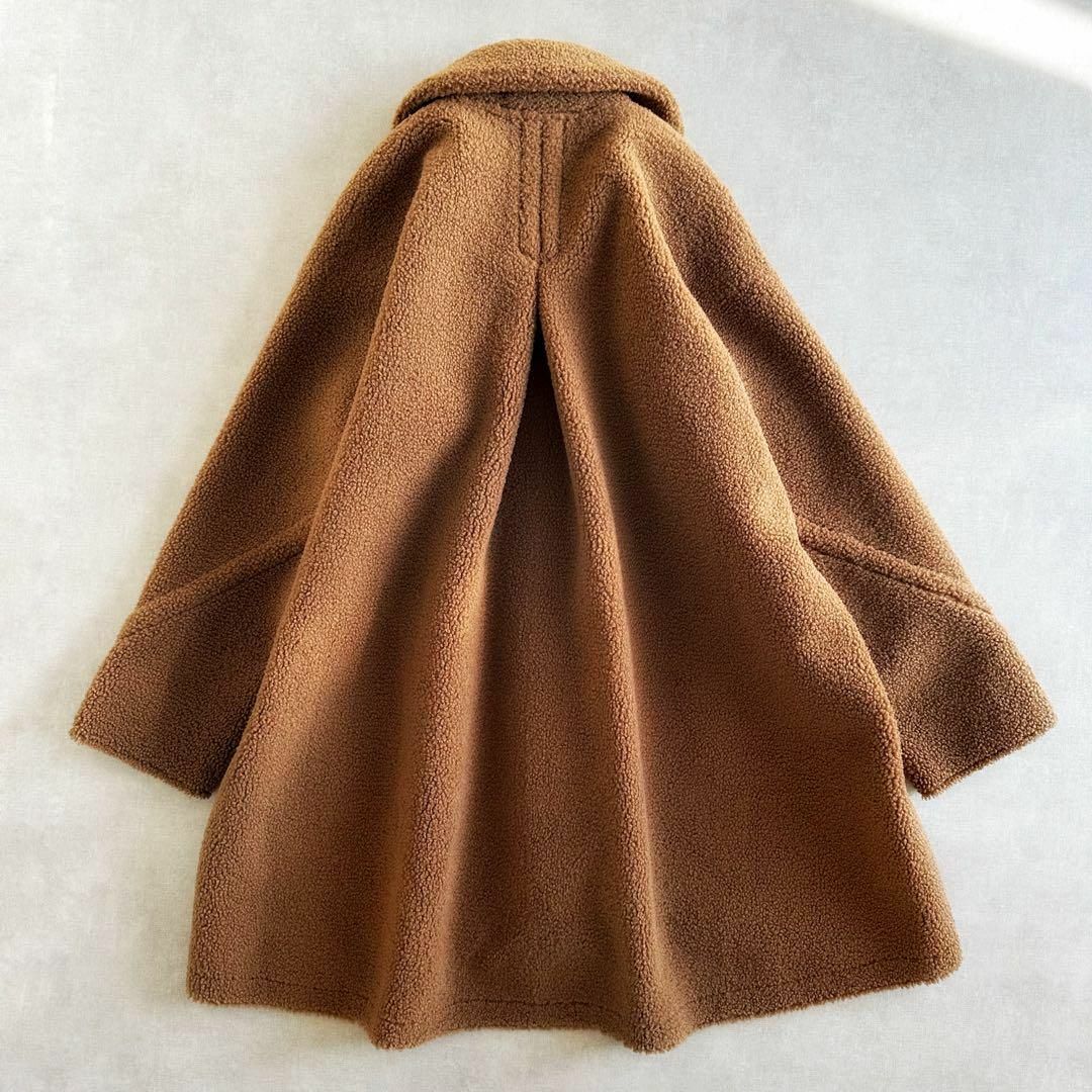 Ameri VINTAGE(アメリヴィンテージ)の美品▲AMERI アメリ //TENT LINE BOA COAT  ボアコート レディースのジャケット/アウター(ロングコート)の商品写真