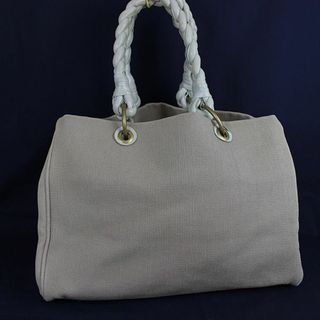 ボッテガヴェネタ(Bottega Veneta)のボッテガヴェネタ トートバッグ ハンドバッグ　ベージュ　r369　【中古】(トートバッグ)