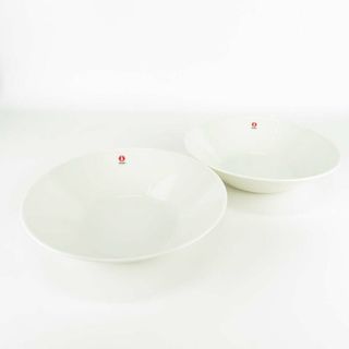 イッタラ(iittala)の未使用 iittala イッタラ ティーマ 深皿 2枚 ペア 21cmプレート ディープボウル 北欧 SU4424G (食器)