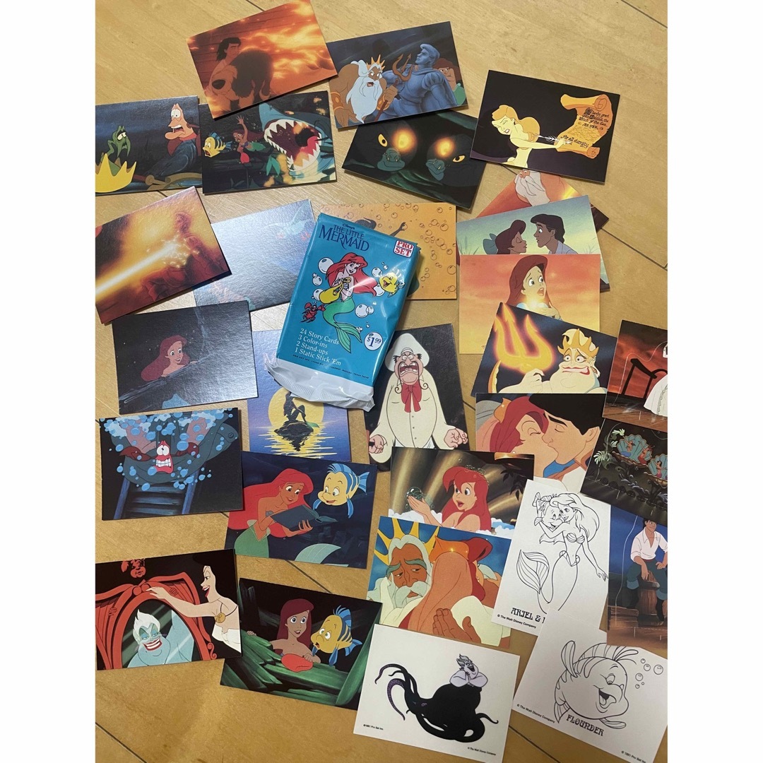 Disney - ディズニー リトルマーメイド アリエル カードの通販 Disney - ディズニー リトルマーメイド アリエル カードの通販